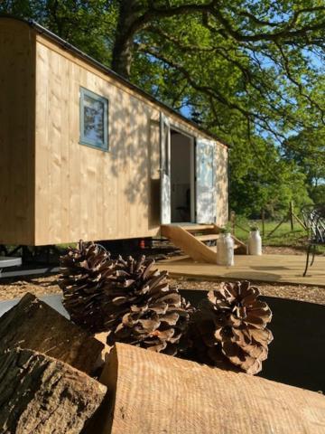 Coachroad Shepherds Huts Petworth Exterior foto